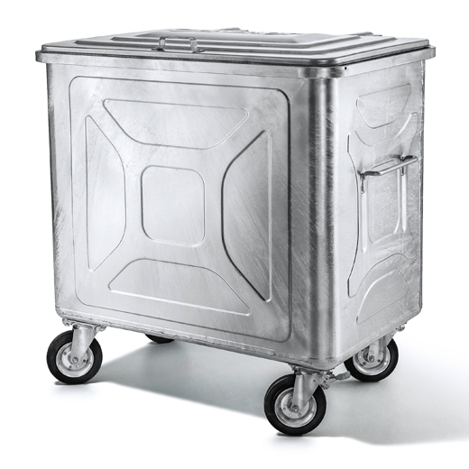 Stahlcontainer 800l, verzinkt