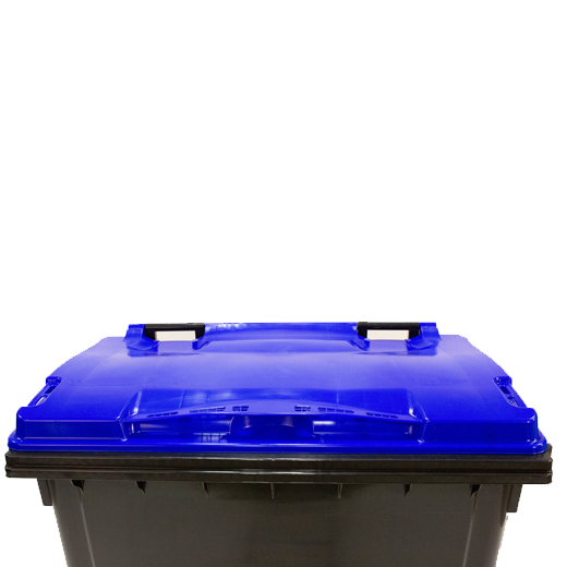 Deckel blau, zu 660/770l KST-Container neue Version