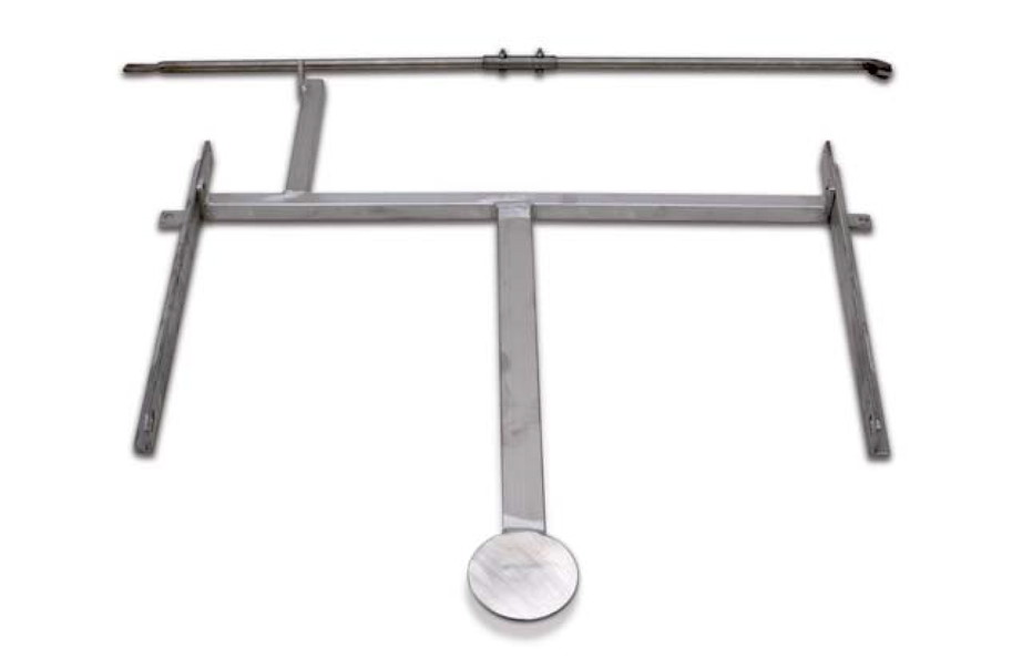 Fusspedal zu 800l Stahlcontainer